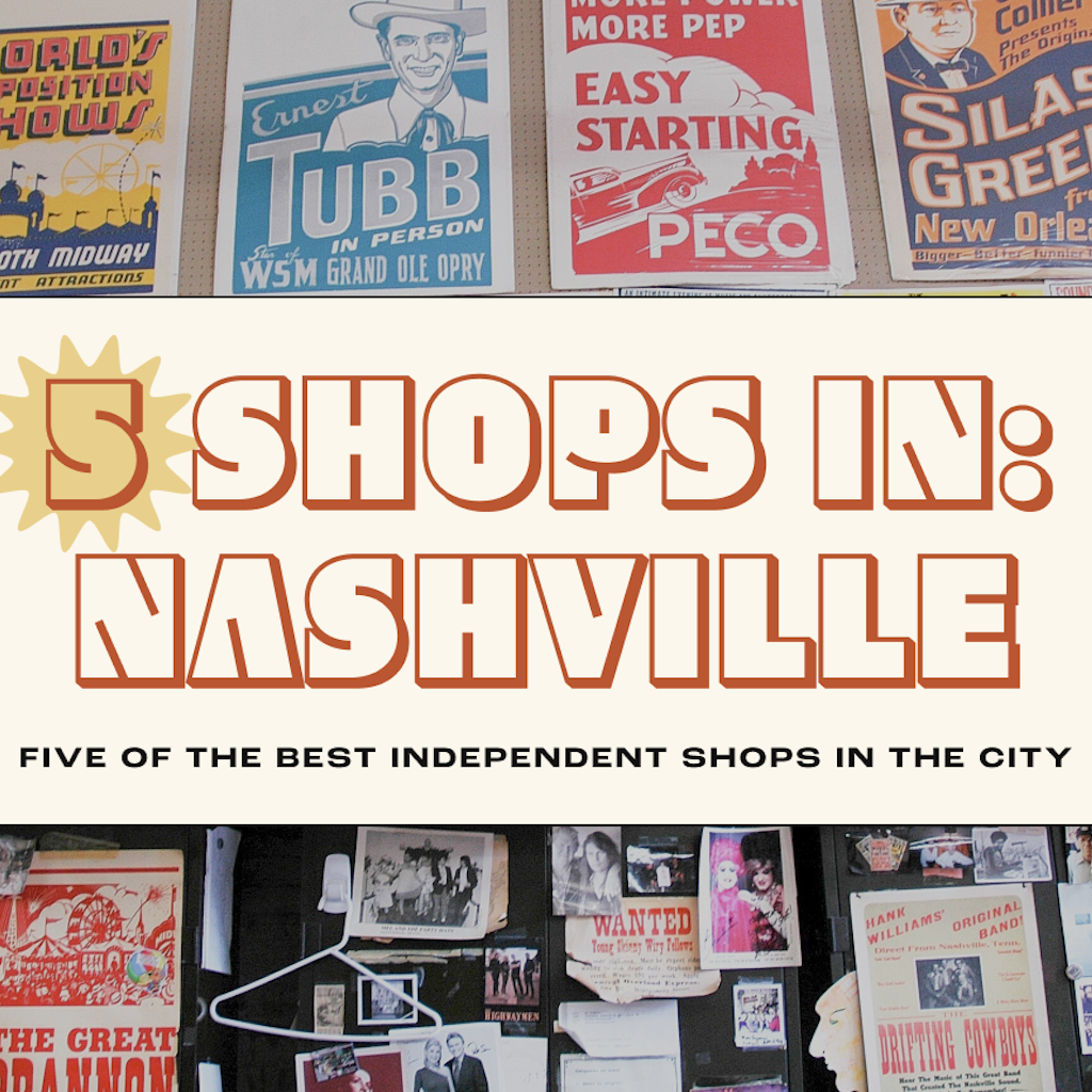 Nashville in 5 Shops hero image