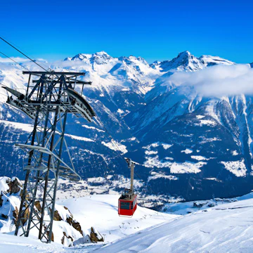 Cable Car at Aletsch Glacier, Switzerland