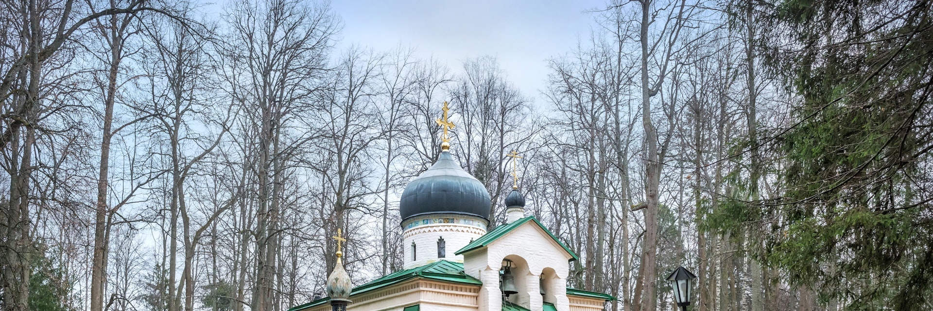 Church of the Savior Not Made by Hands in Abramtsevo.