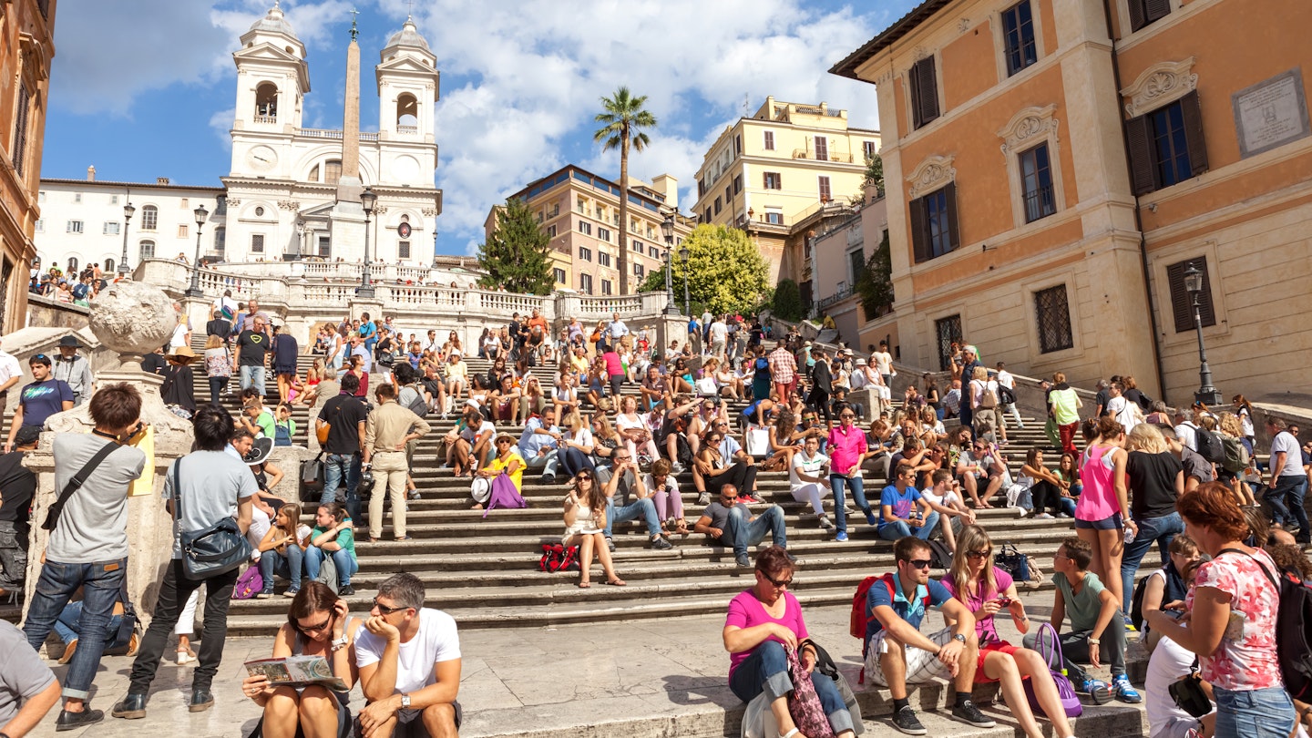 ROME, ITALY - SEPTEMBER 13, 2013: Spanish stairs on Piazza di Spagna in Rome on September 13, 2013. Spanish stairs is famous touristic destination in Rome.
328831766
italian, medieval, cathedral, destination, square, town, rome, step, italy, travel, european, culture, landmark, attraction, touristic, roman, bernini, people, basilica, tourist, historic, church, sightseeing, famous, city, spanish, tourism, roma, ancient, vacation, fountain, europe, stairs, staircase, crowdy, piazza, di, spagna