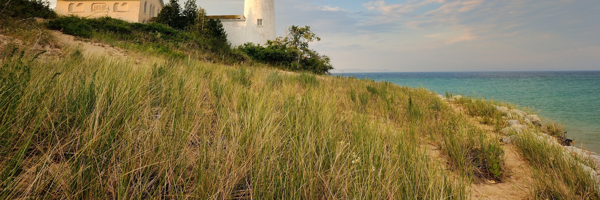 South Manitou Island Lighthouse, Sleeping Bear Dunes National Lakeshore. 