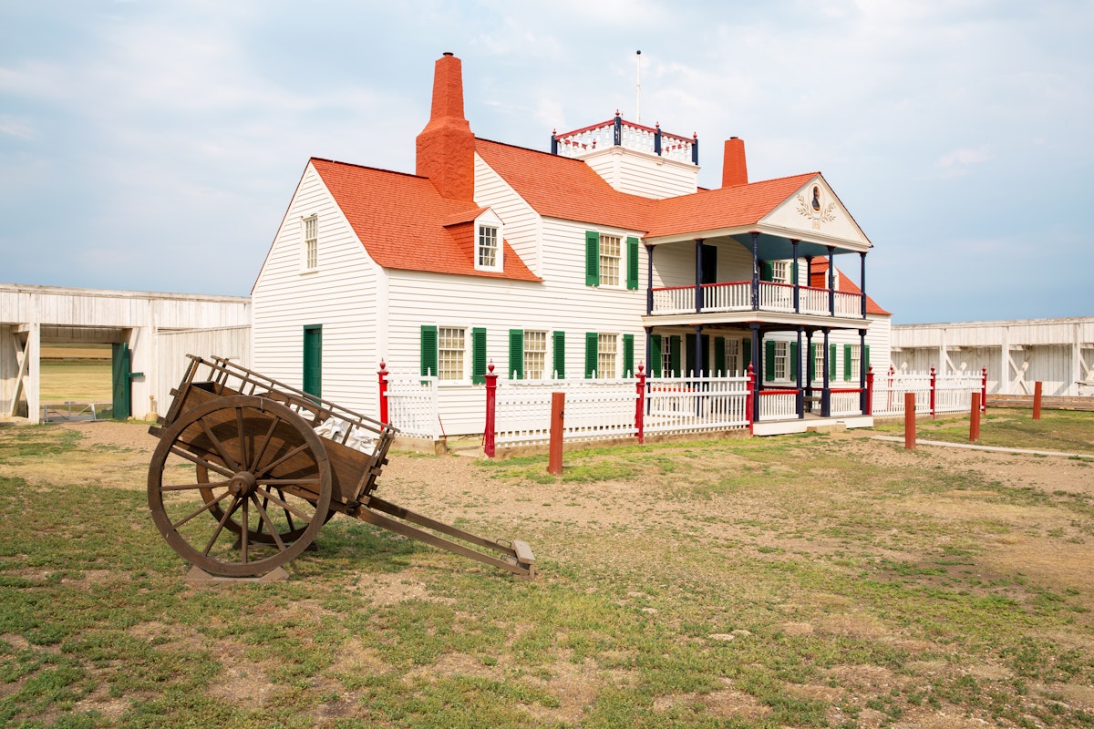 Historic Fort Union Trading Post National Historic Site in North Dakota.