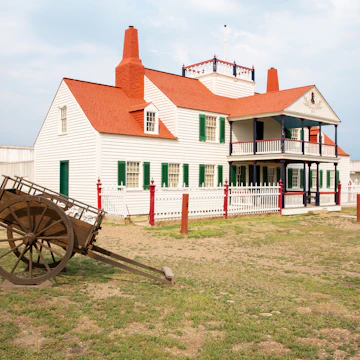 Historic Fort Union Trading Post National Historic Site in North Dakota.