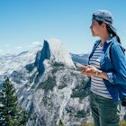 female traveler holding cellphone finding checking the location on the top of the mountain in yosemite national park and look at half dome. beautiful blue sky with amazing nature view.; Shutterstock ID 1254816097; your: Maya Stanton; gl: 65050; netsuite: Online Editorial; full: Google Maps is making it easier to explore national parks ound the world, even if you're offline.
1254816097
female traveler holding cellphone finding checking the location on the top of the mountain in yosemite national park and look at half dome. beautiful blue sky with amazing nature view.