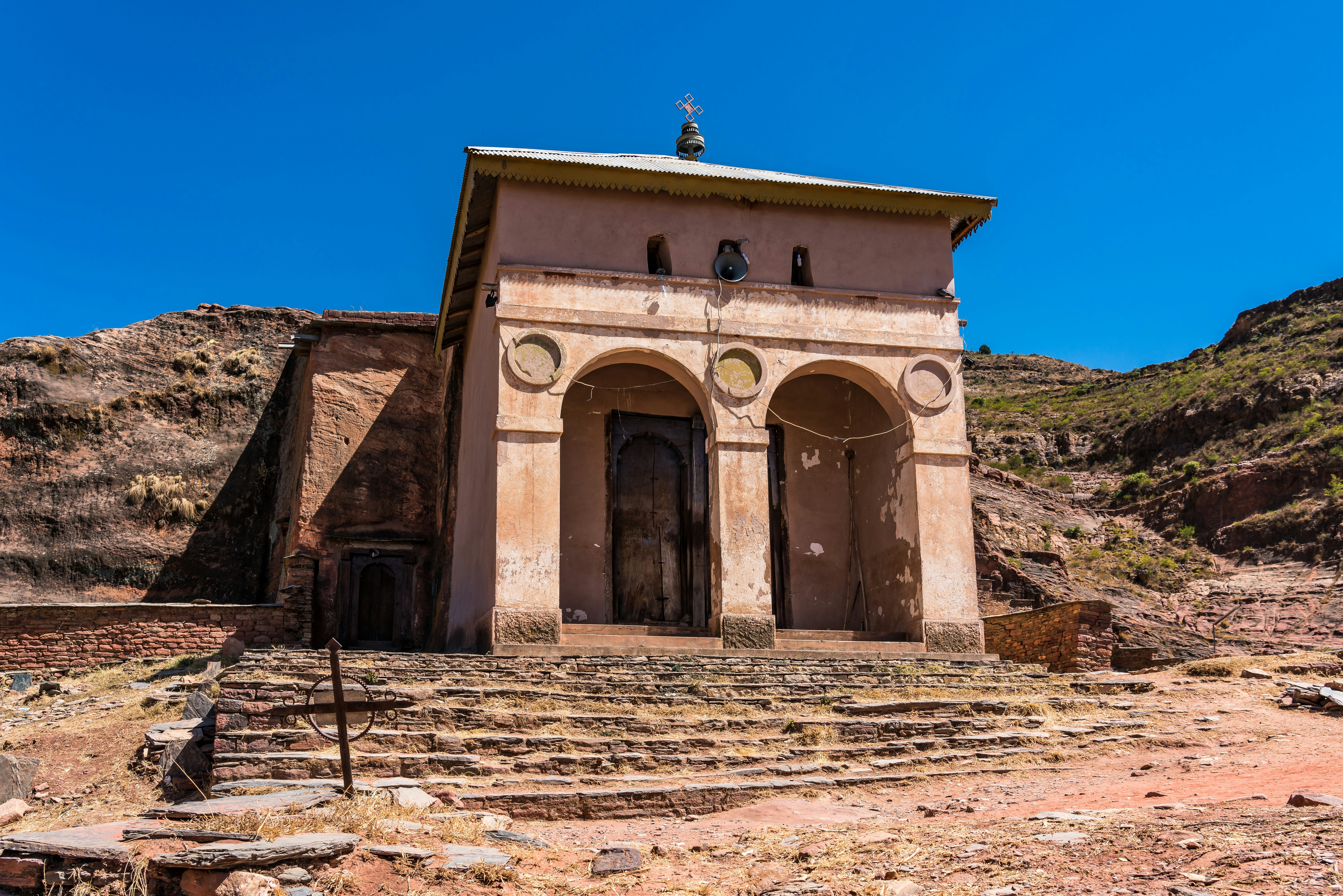 Abreha Atsbeha Christian church in Tigray, Ethiopia.