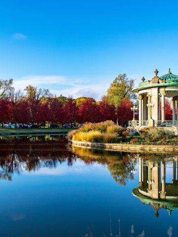 The Bandstand in Forest Park in St. Louis.