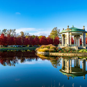 The Bandstand in Forest Park in St. Louis.