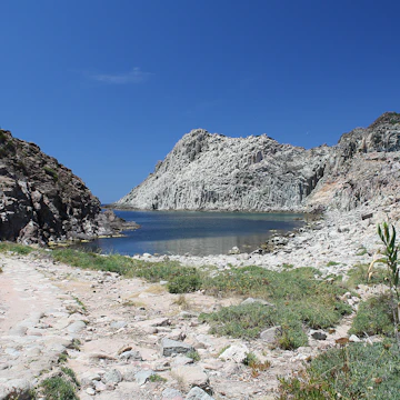 Cala Fico, San Pietro Island, Sardinia, Italy.