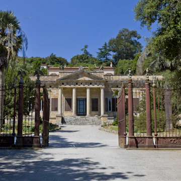 Exterior view of Napoleon's Villa di San Martino.
