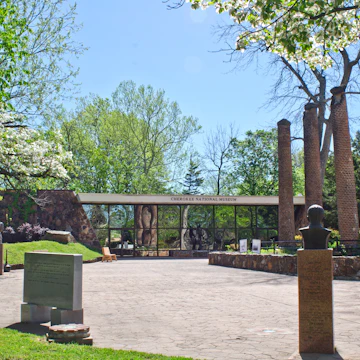 The Cherokee National Museum lies on the grounds of the Cherokee Heritage Center, where the tribe's history, culture and arts are preserved and celebrated.