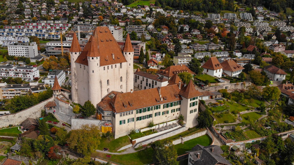 Thun Castle in Switzerland.
