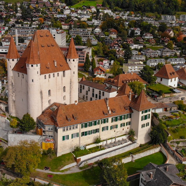 Thun Castle in Switzerland.
