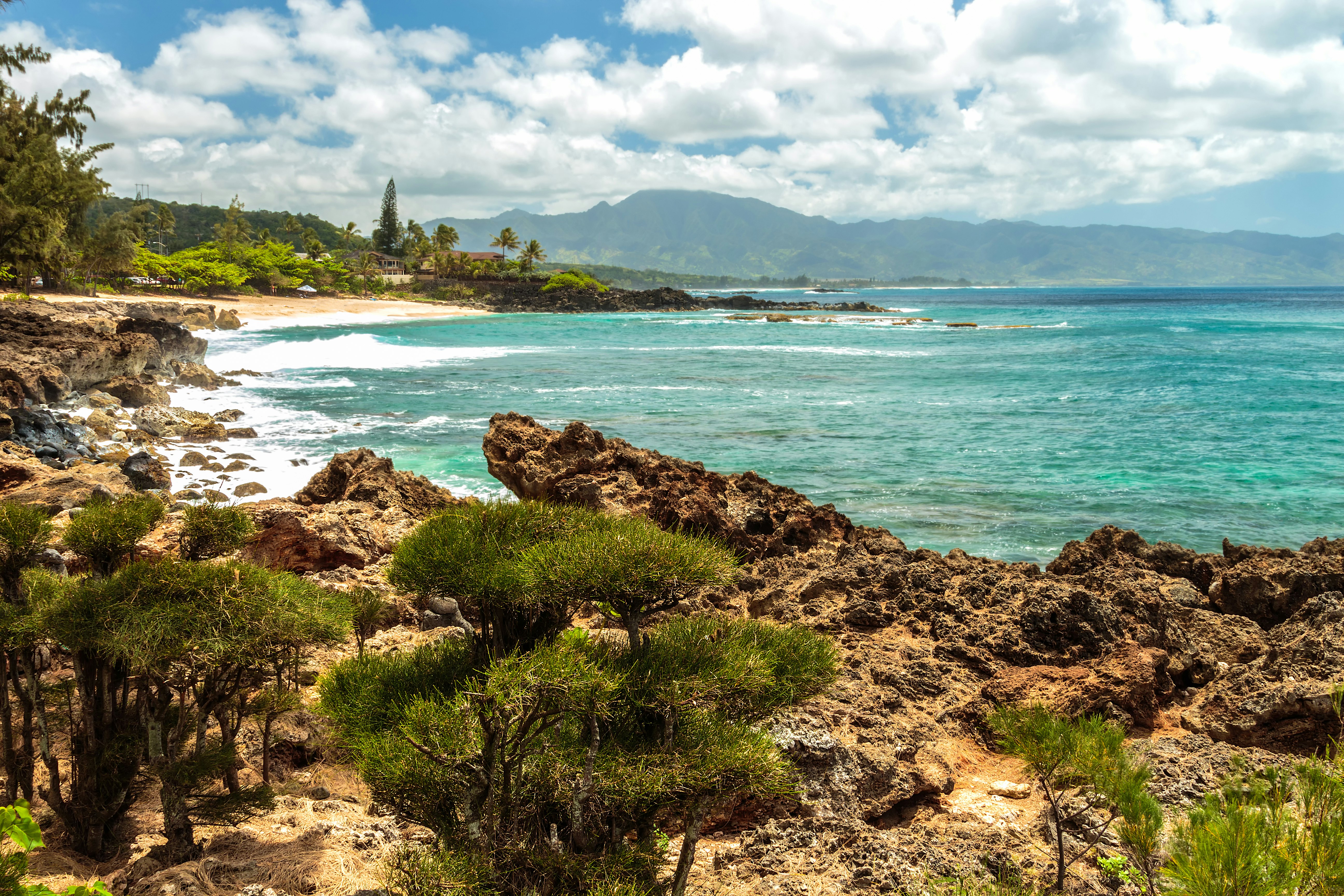 Three Tables Beach, part of Pupukea Beach Park.