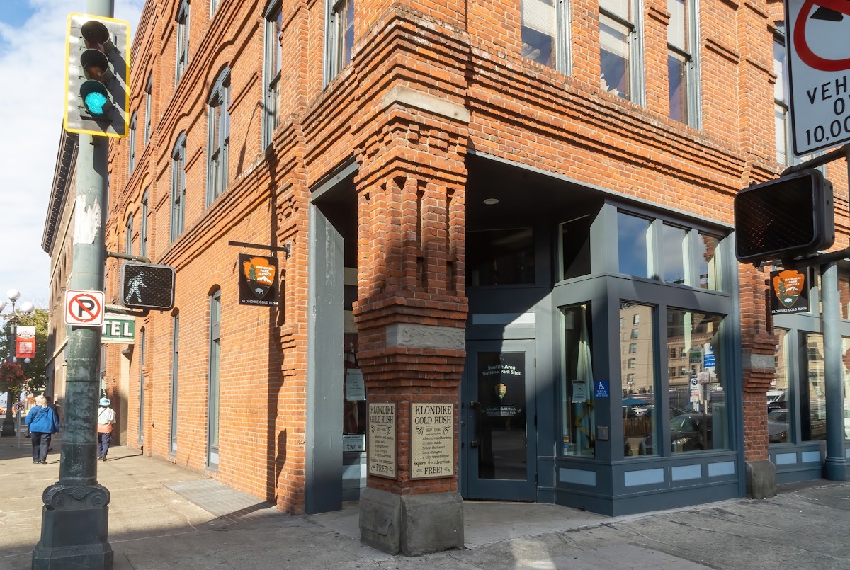 Klondike Gold Rush National Historical Park, located in Pioneer Square in Seattle.