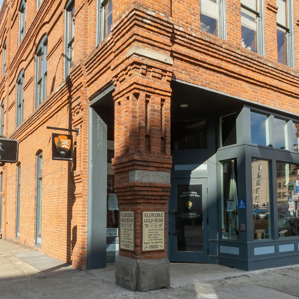 Klondike Gold Rush National Historical Park, located in Pioneer Square in Seattle.