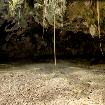 A cave at Lamonok Island, in Anda, Bohol, Philippines.