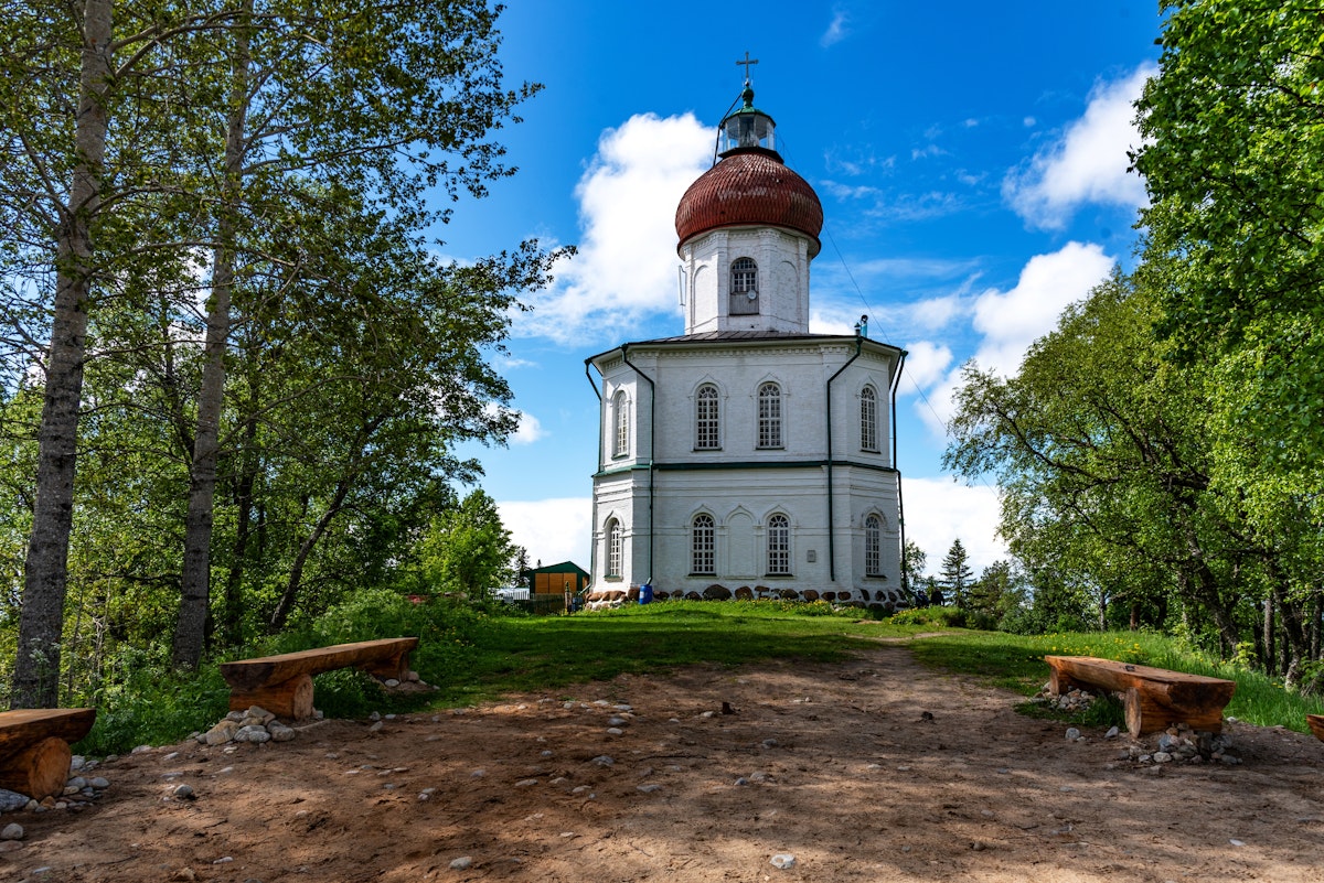 Church of the Ascension, Gora Sekirnaya, Solovetsky Island, Russia.