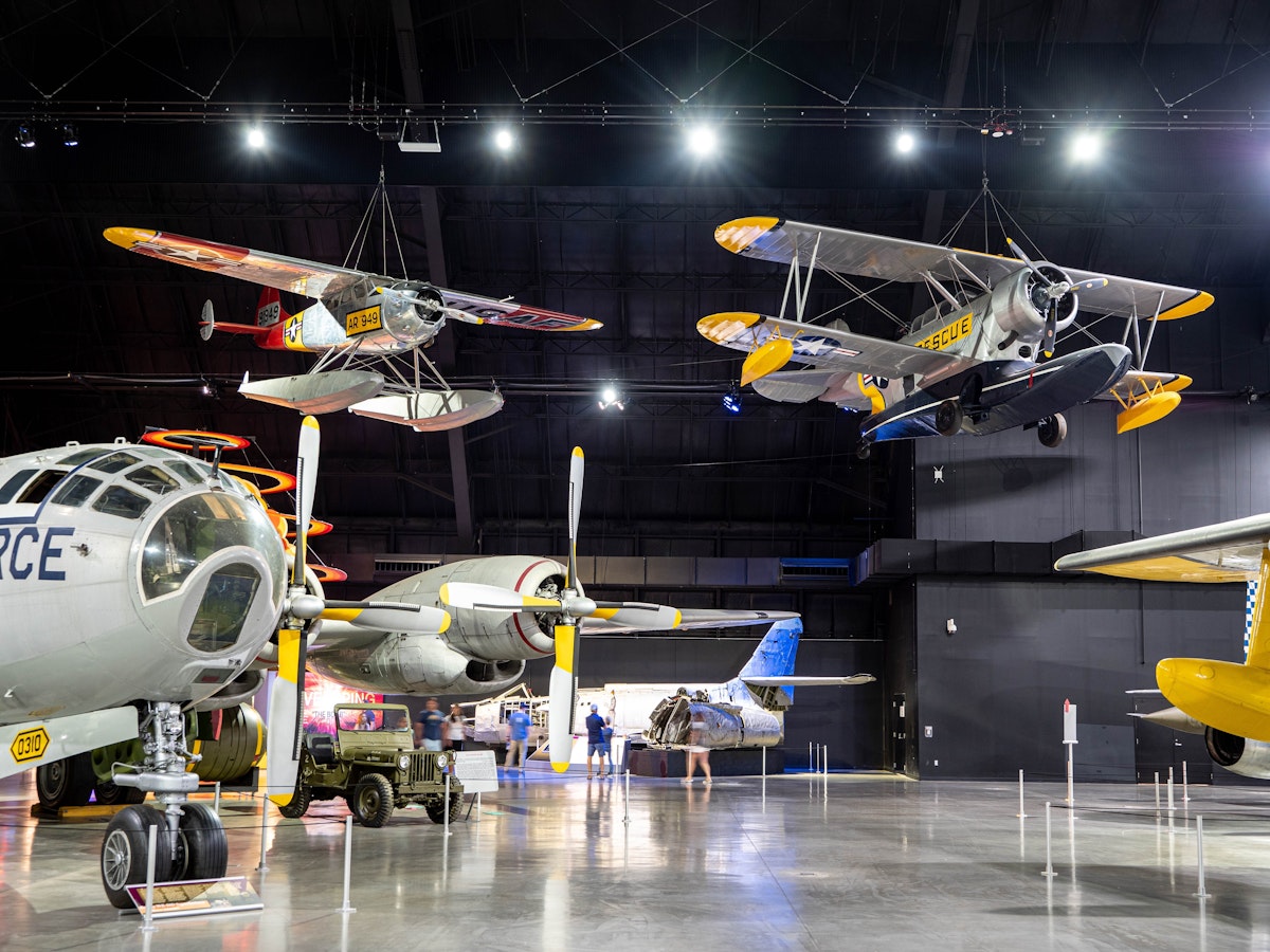 Aircraft at the National Museum of the Unites States Air Force.