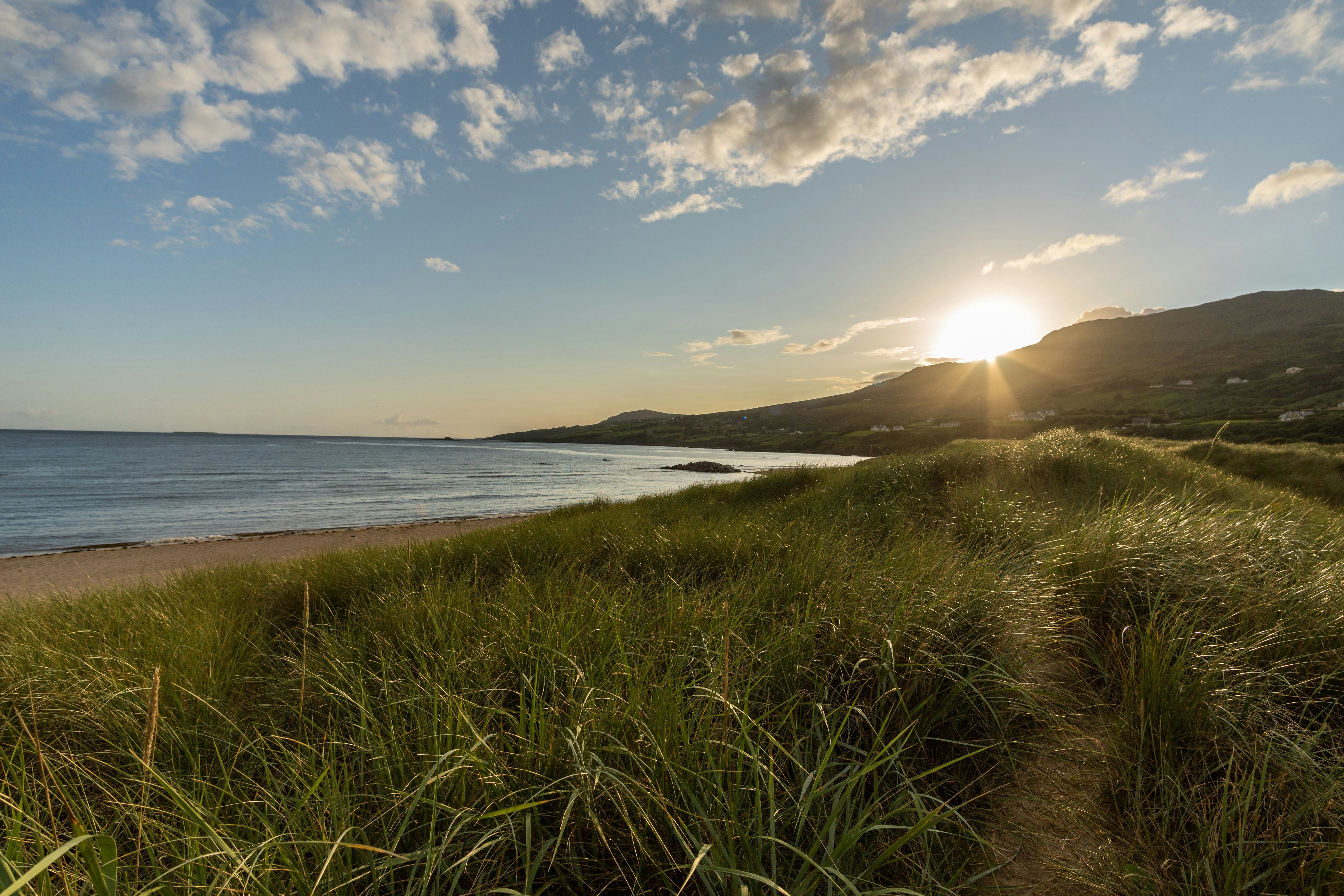Tullan Strand Bundoran, Donegal, on a summer day