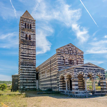 The Basilica Holy Trinity of Saccargia.