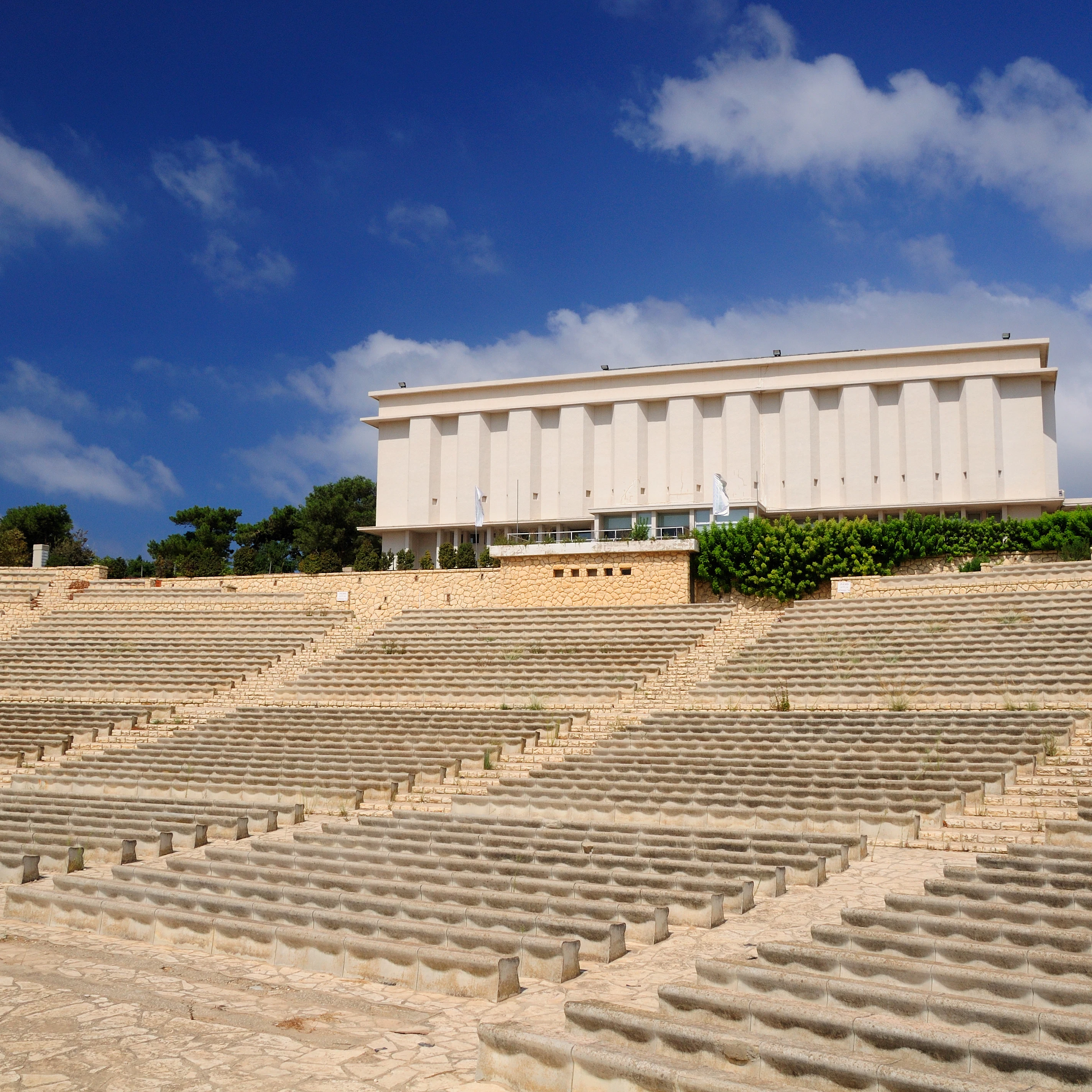 Ghetto fighters museum in kibbutz Lohamey Ha'getaot, Northern Israel.