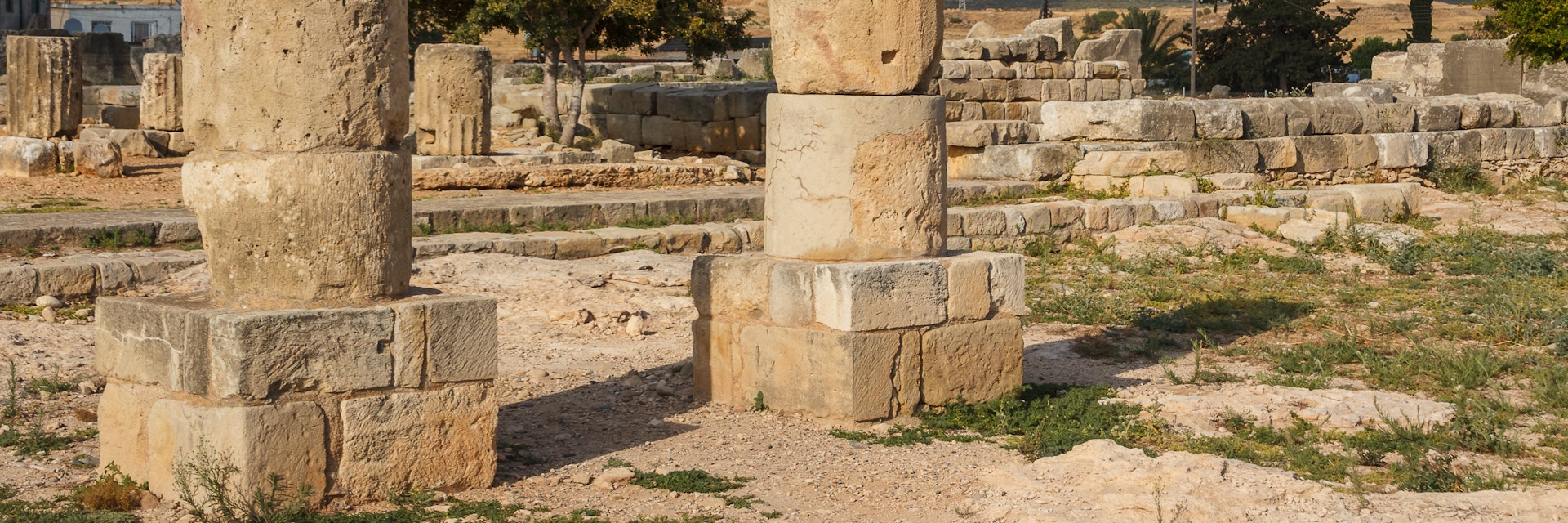 Ruins at the Aphrodite sanctuary