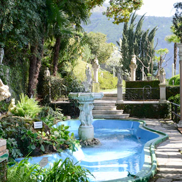 Scherrer Park in Morcote, Switzerland.