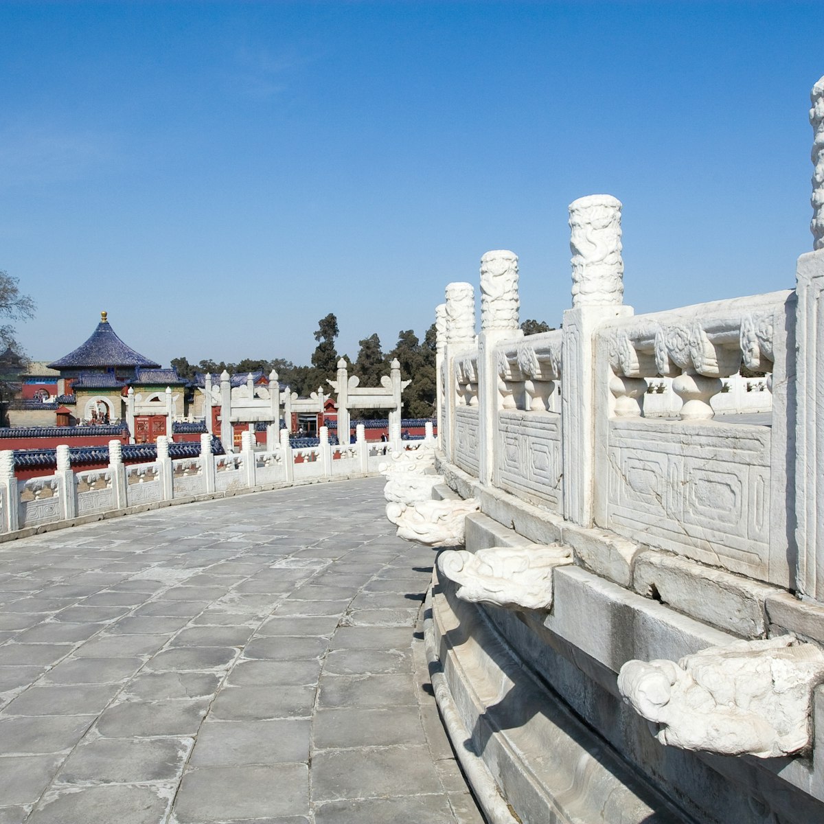 Round altar, Temple of Heaven, Beijing