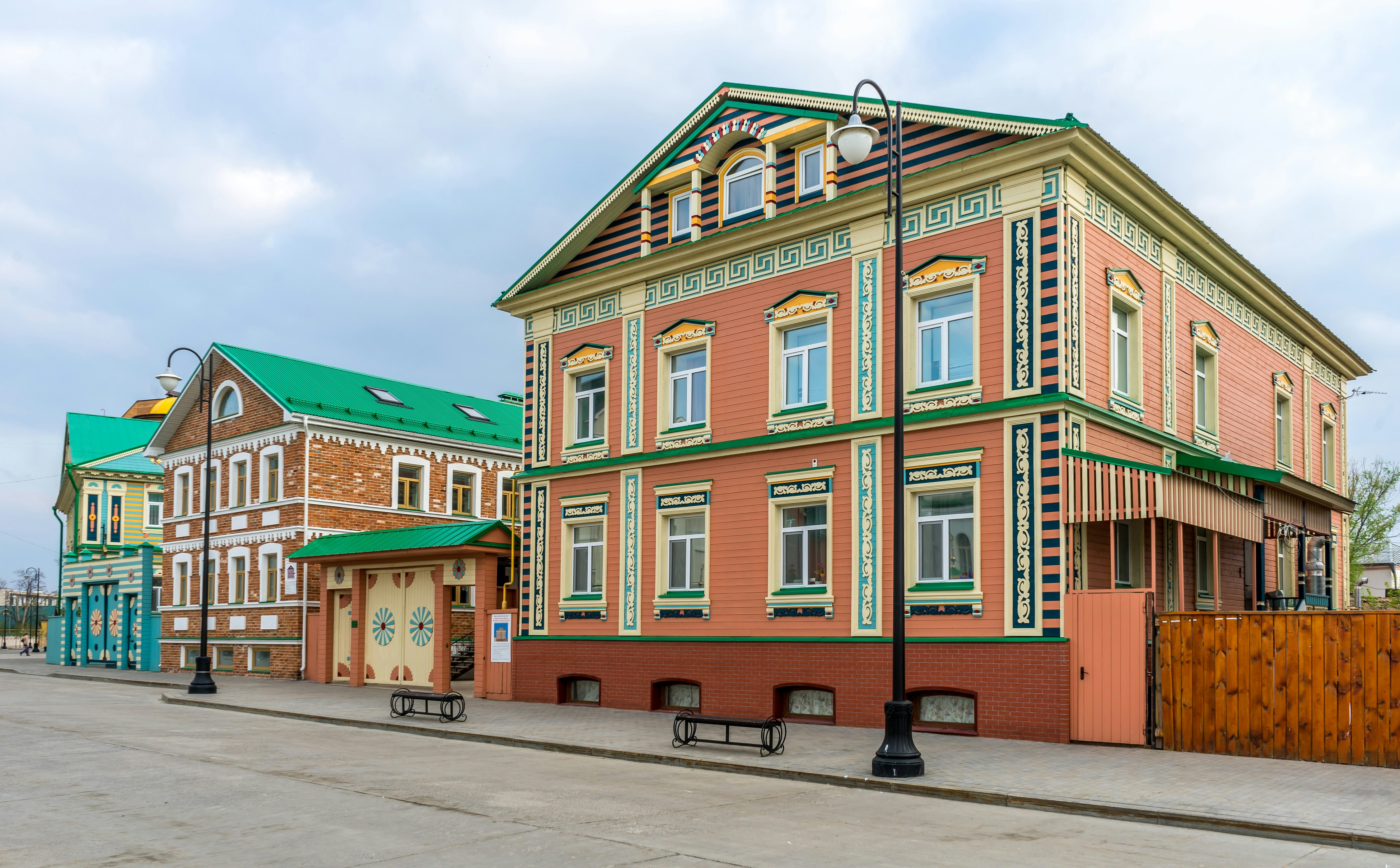 Old Tatar Settlement in Kazan.