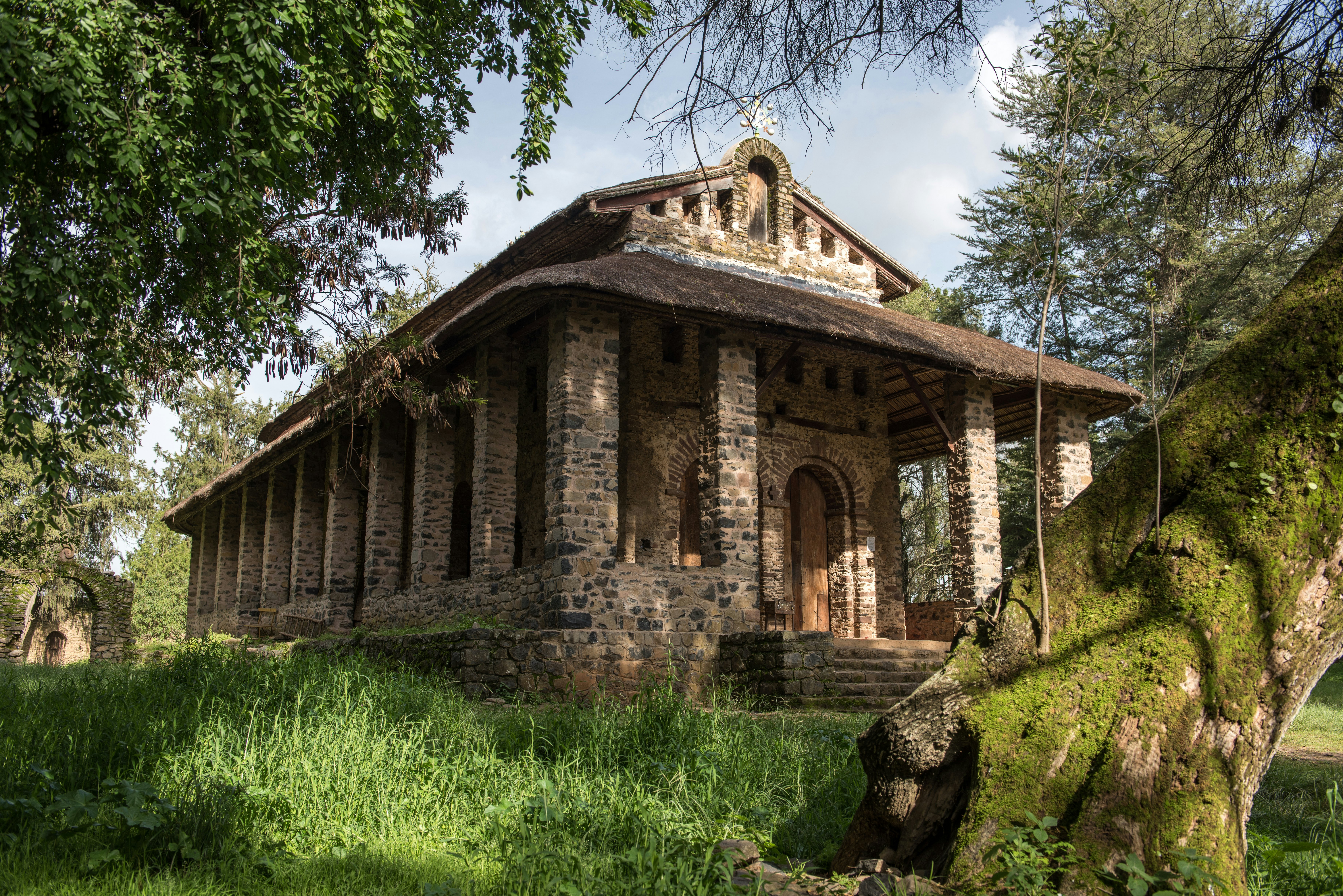 The church of Debre Berhan Selassie in Gondar.