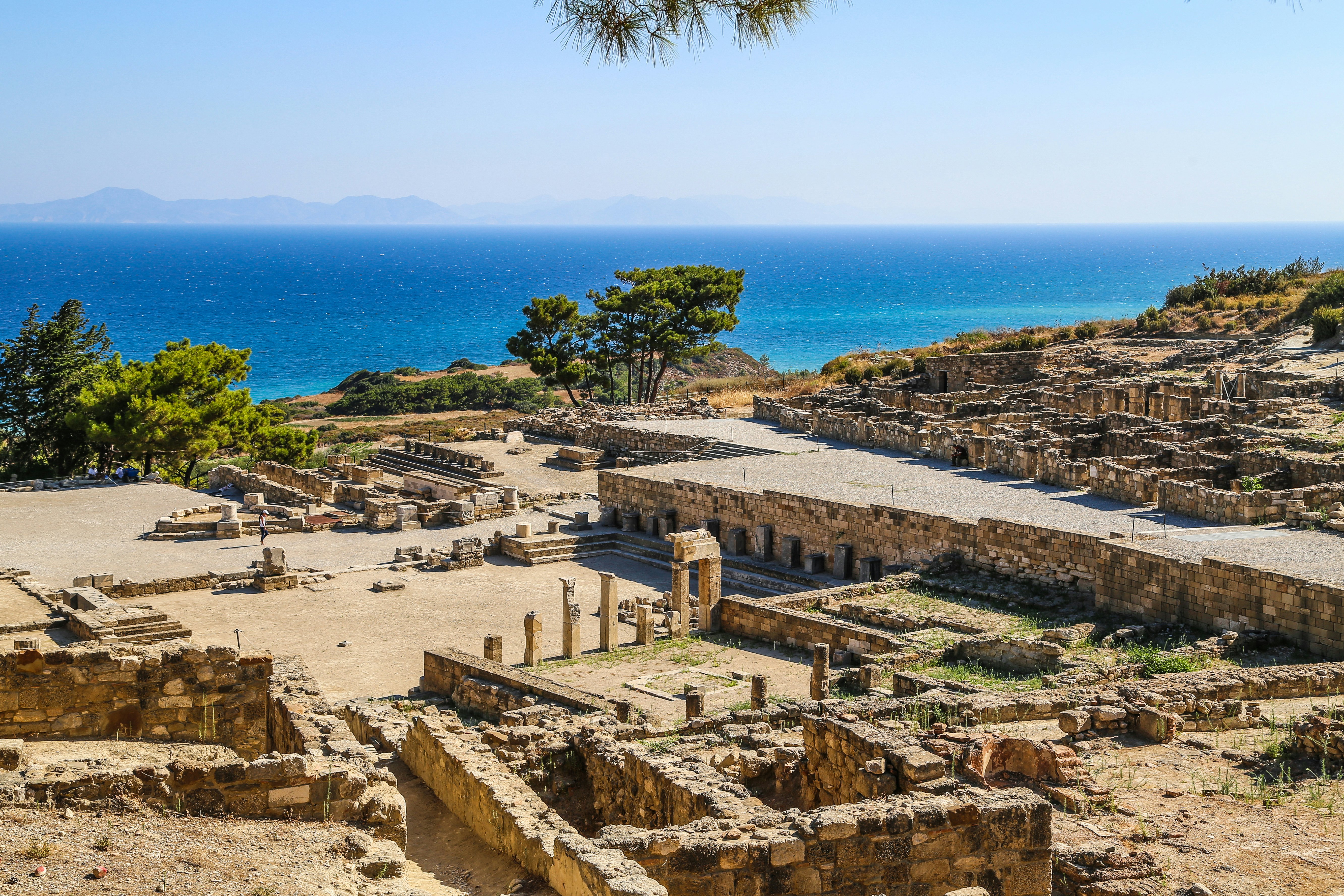 The ancient town of Kamiros.