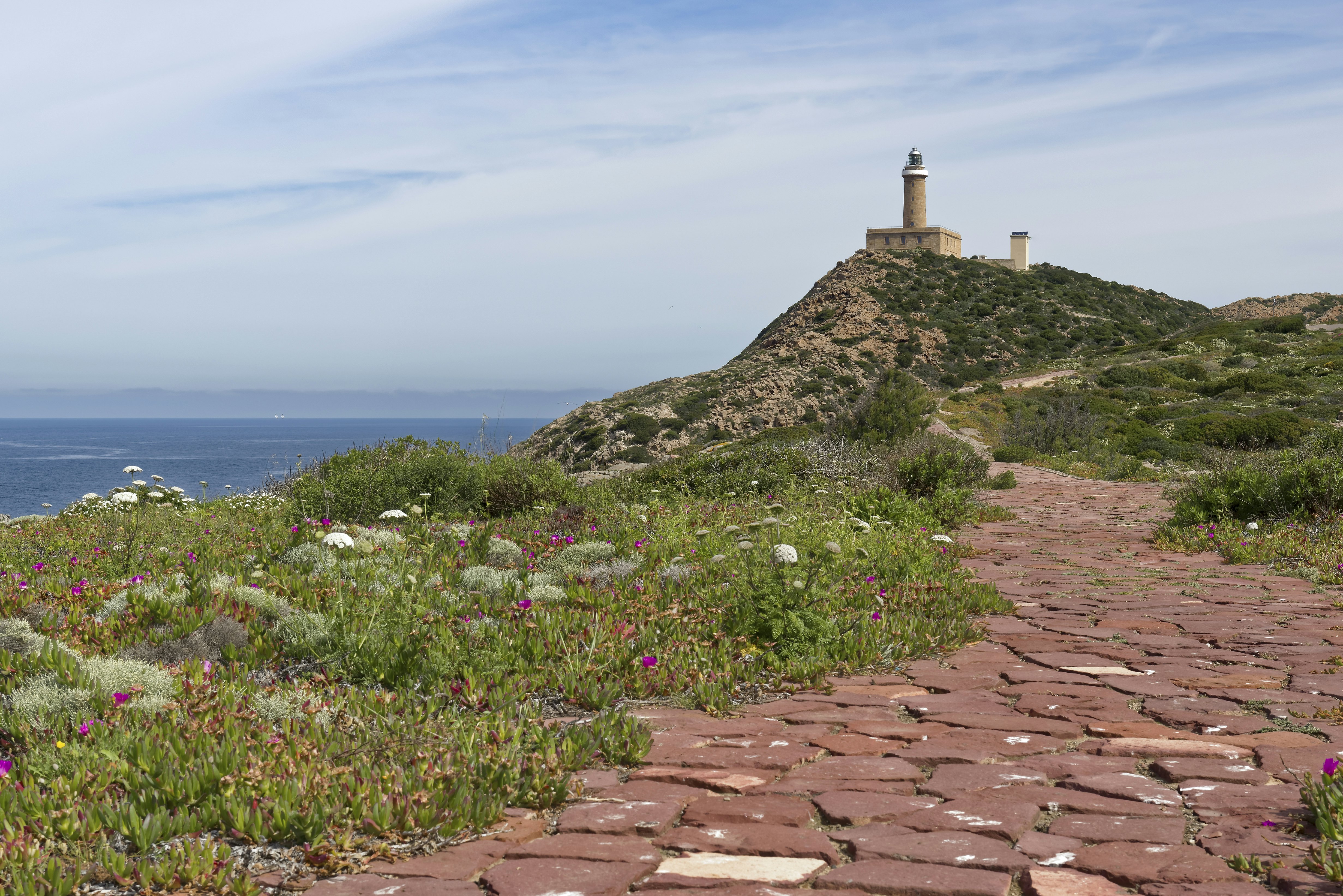 Capo Sandalo Lighthouse, St Pietro Island