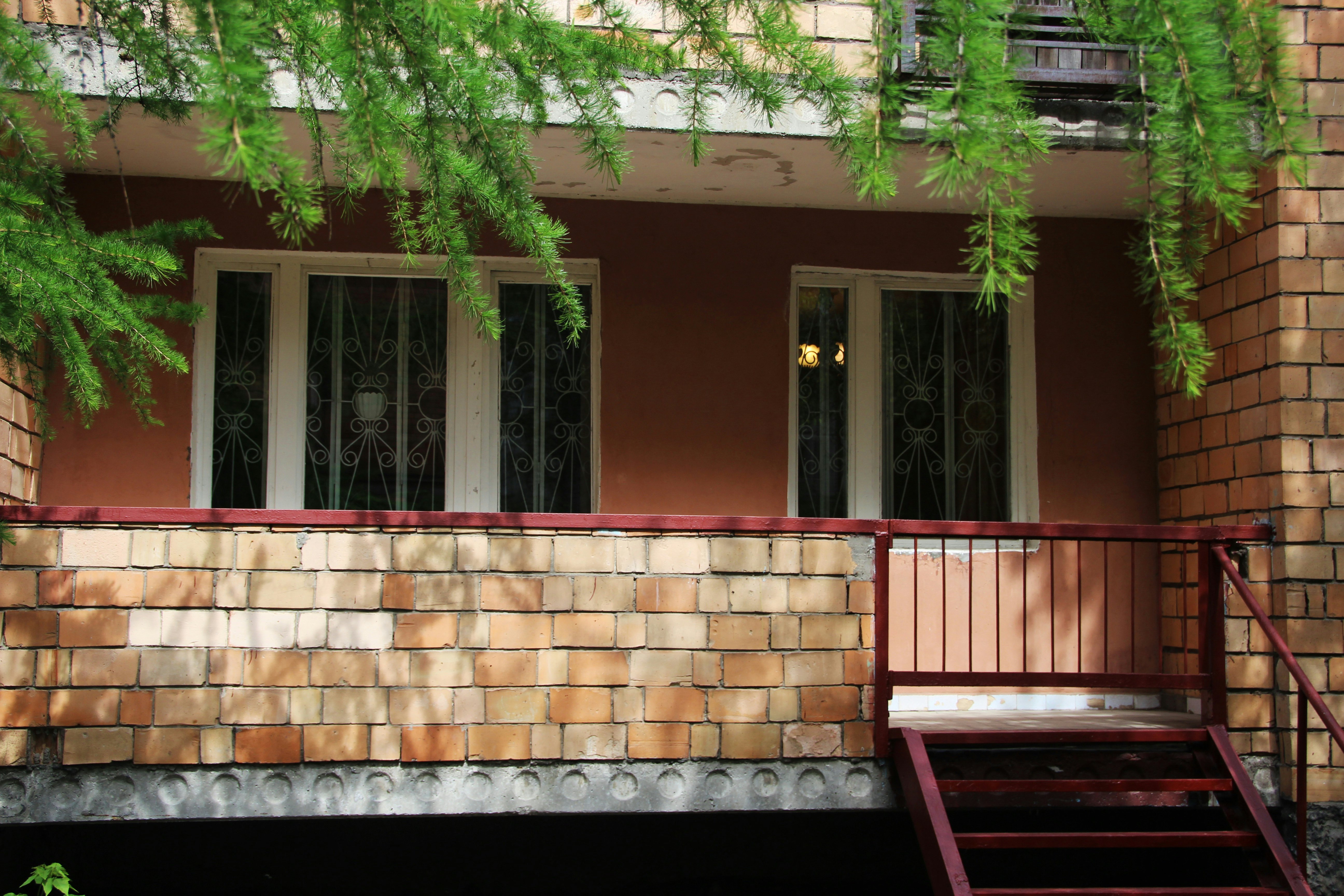 Balcony of Museum-apartment of the Nobel Peace Prize laureate, Academician Andrei Dmitrievich Sakharov, who lived here during his exile from 1980 to 1986.
