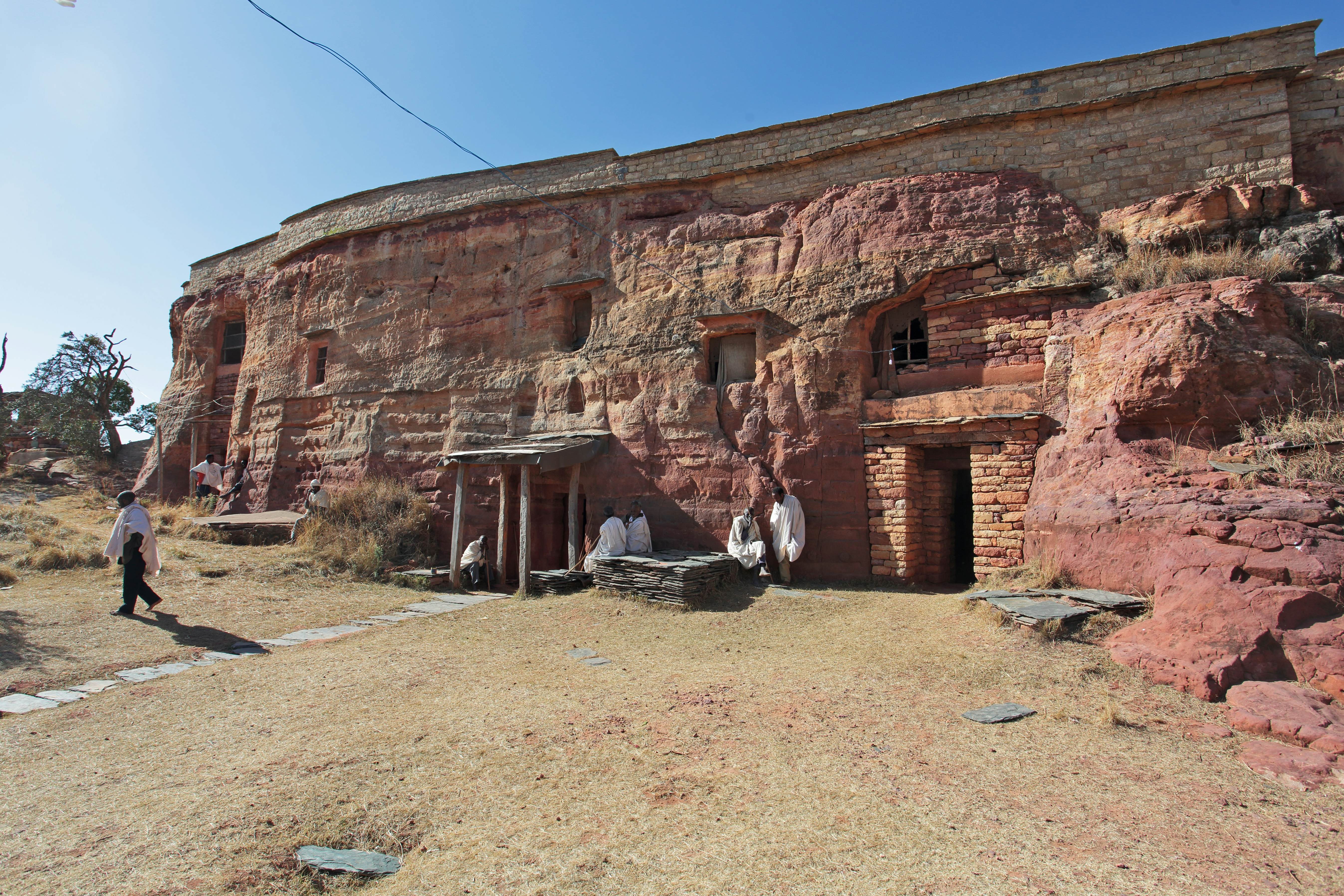 Debre Tsion Abraham church in the Gheralta Cluster of Tigray region.
