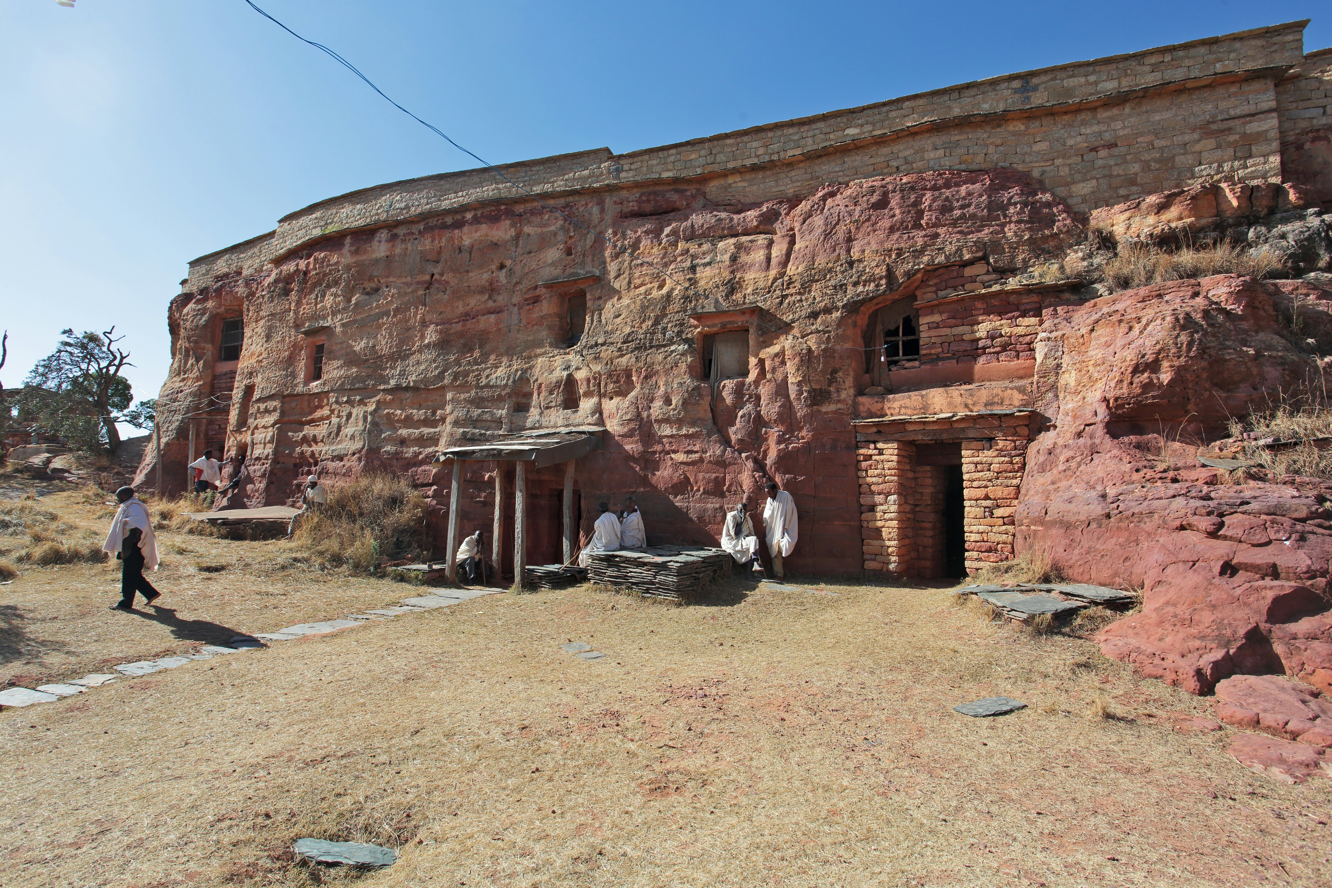 Debre Tsion Abraham church in the Gheralta Cluster of Tigray region.