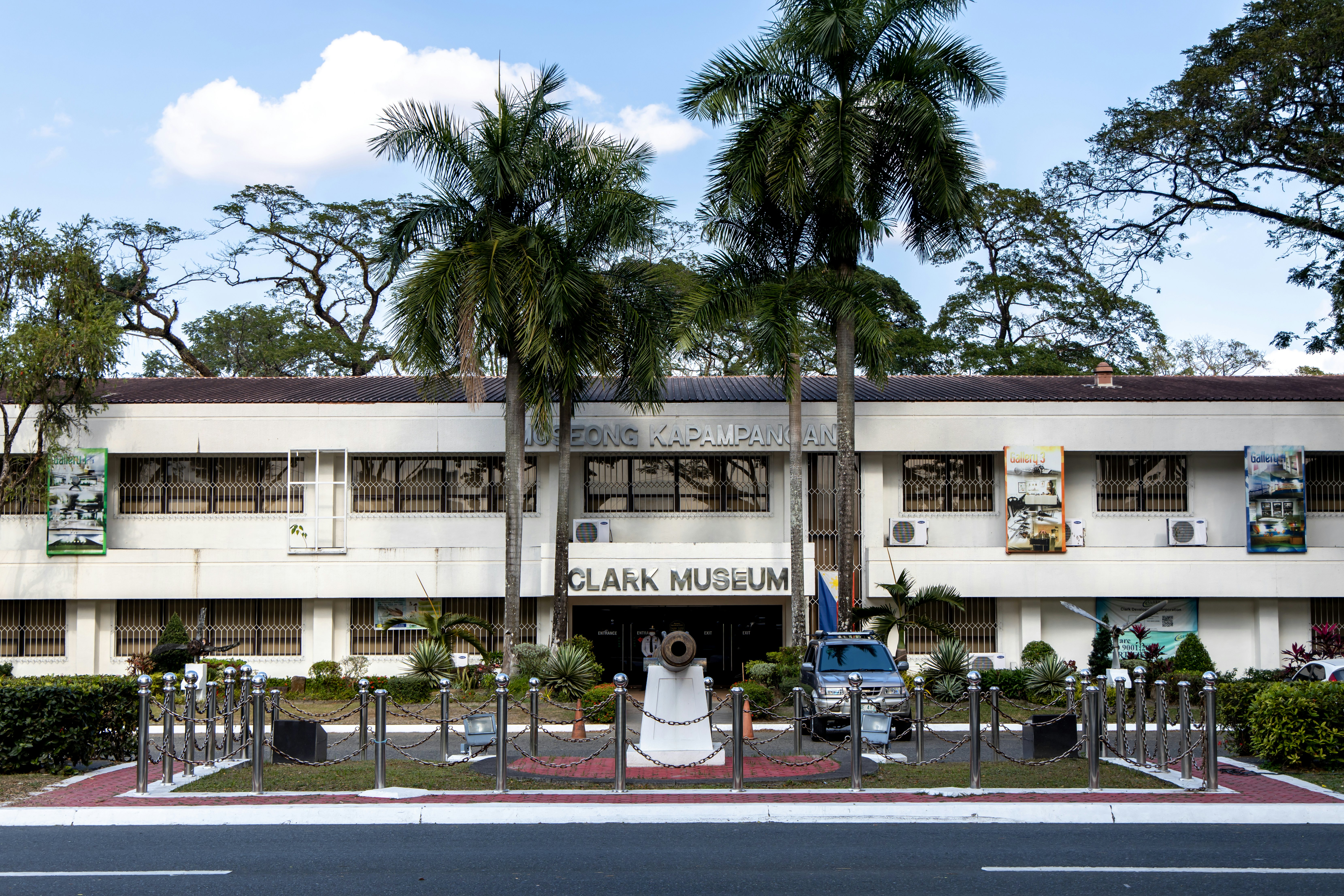 Front of the Clark Museum, Pampanga, Philippines.