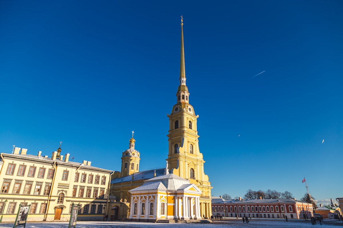The Peter and Paul Cathedral.