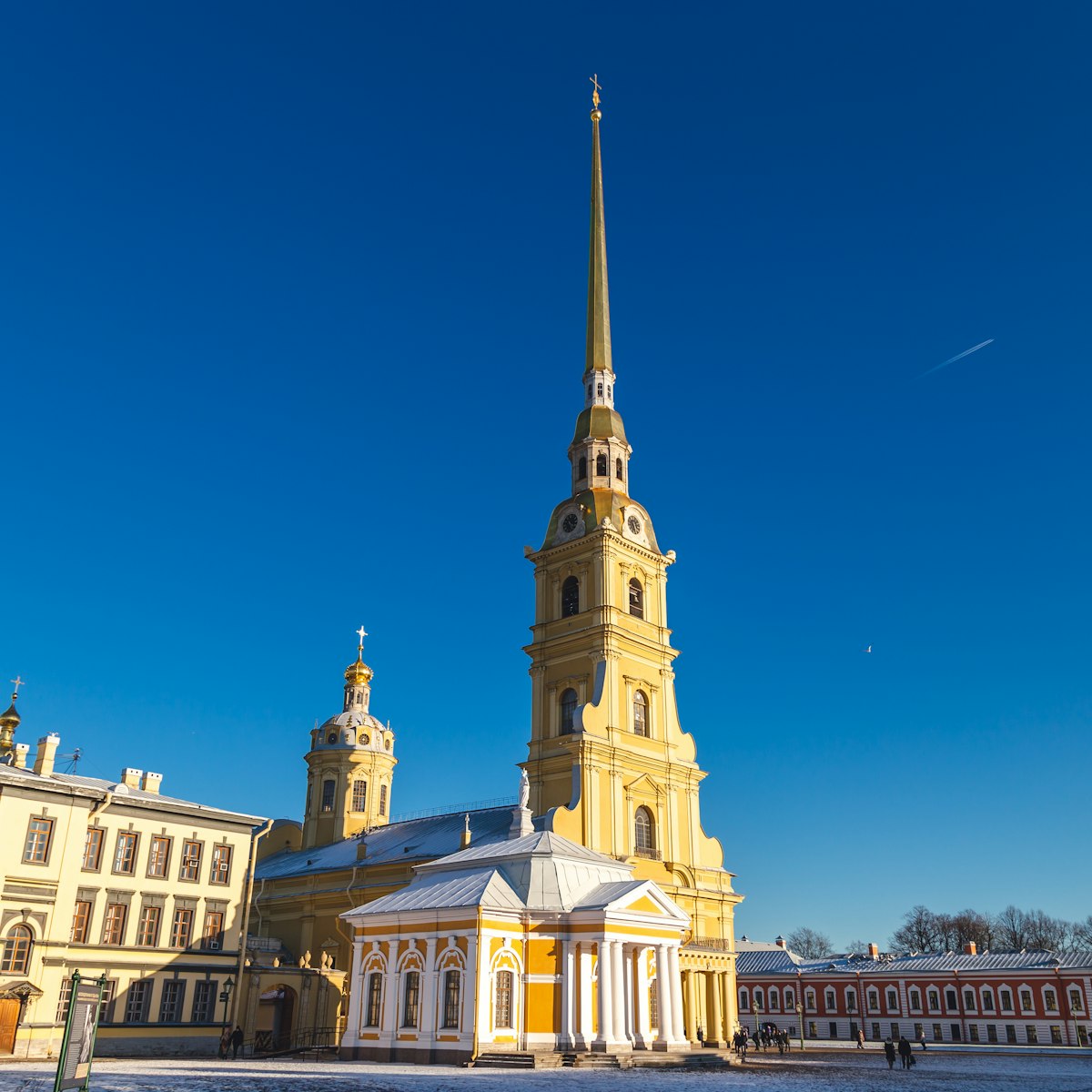 The Peter and Paul Cathedral.