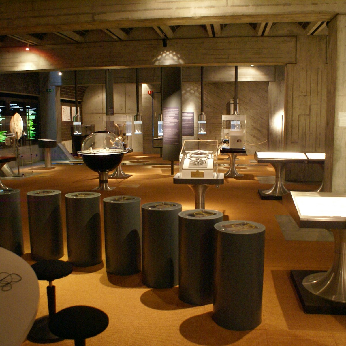 Interior of the Museum of Watchmaking.