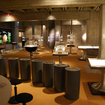 Interior of the Museum of Watchmaking.