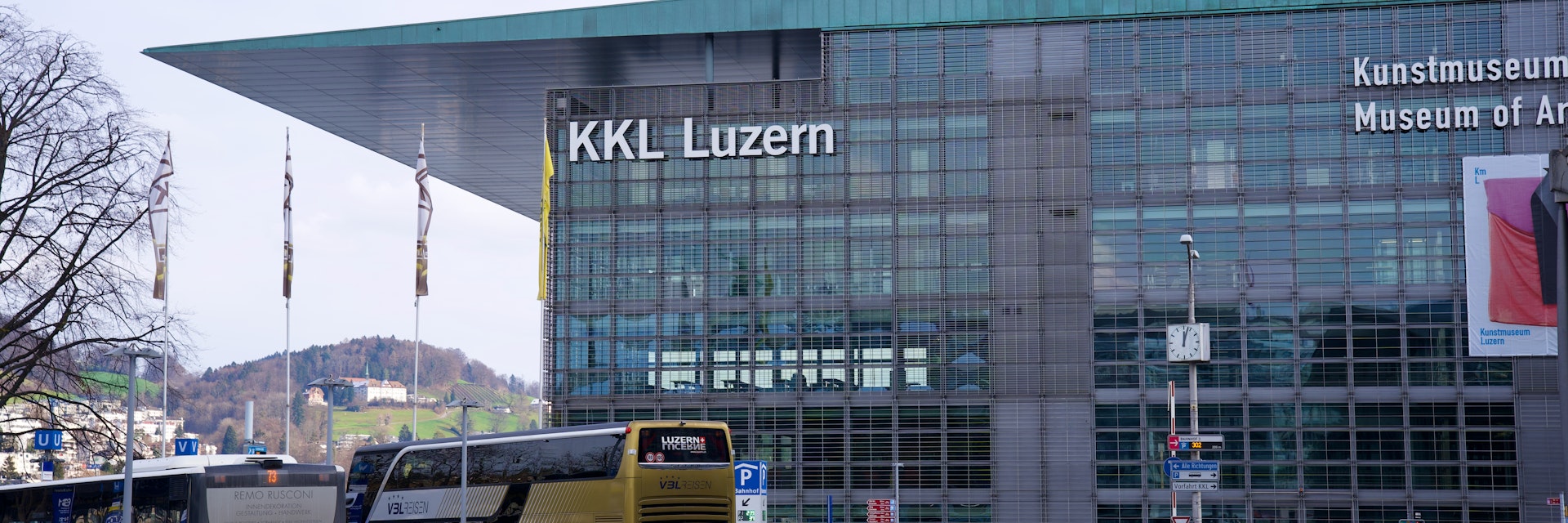 KKL culture and convention centre and Museum of Art in Luzern.