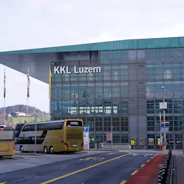 KKL culture and convention centre and Museum of Art in Luzern.