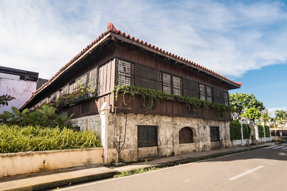 Casa Gorordo Museum along Eduardo Aboitiz Street.