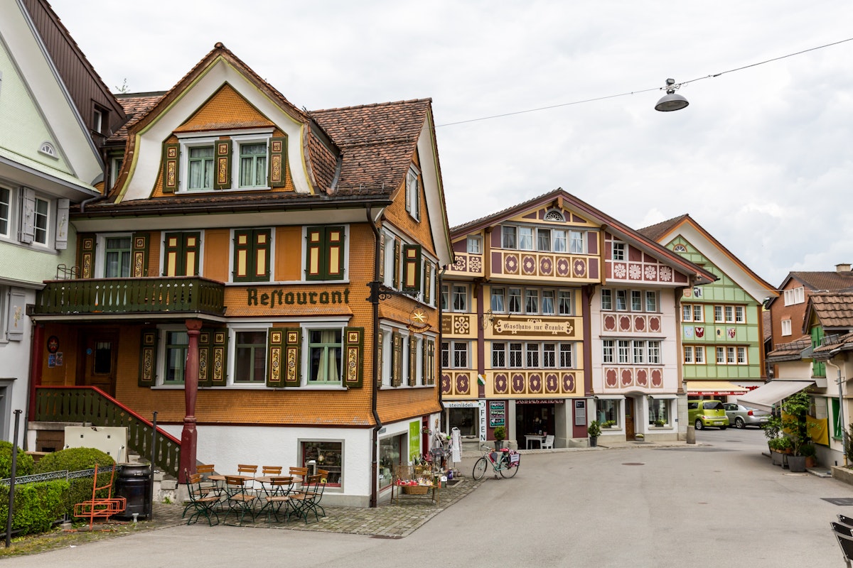 The old town of Appenzell.