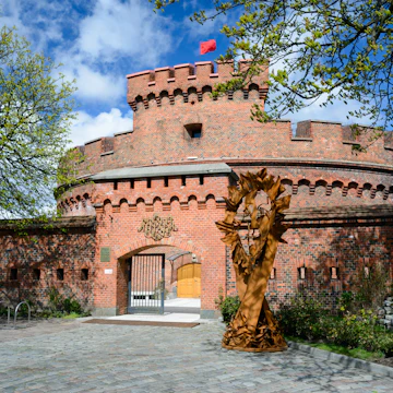The Amber Museum, inside the Dohna Tower.