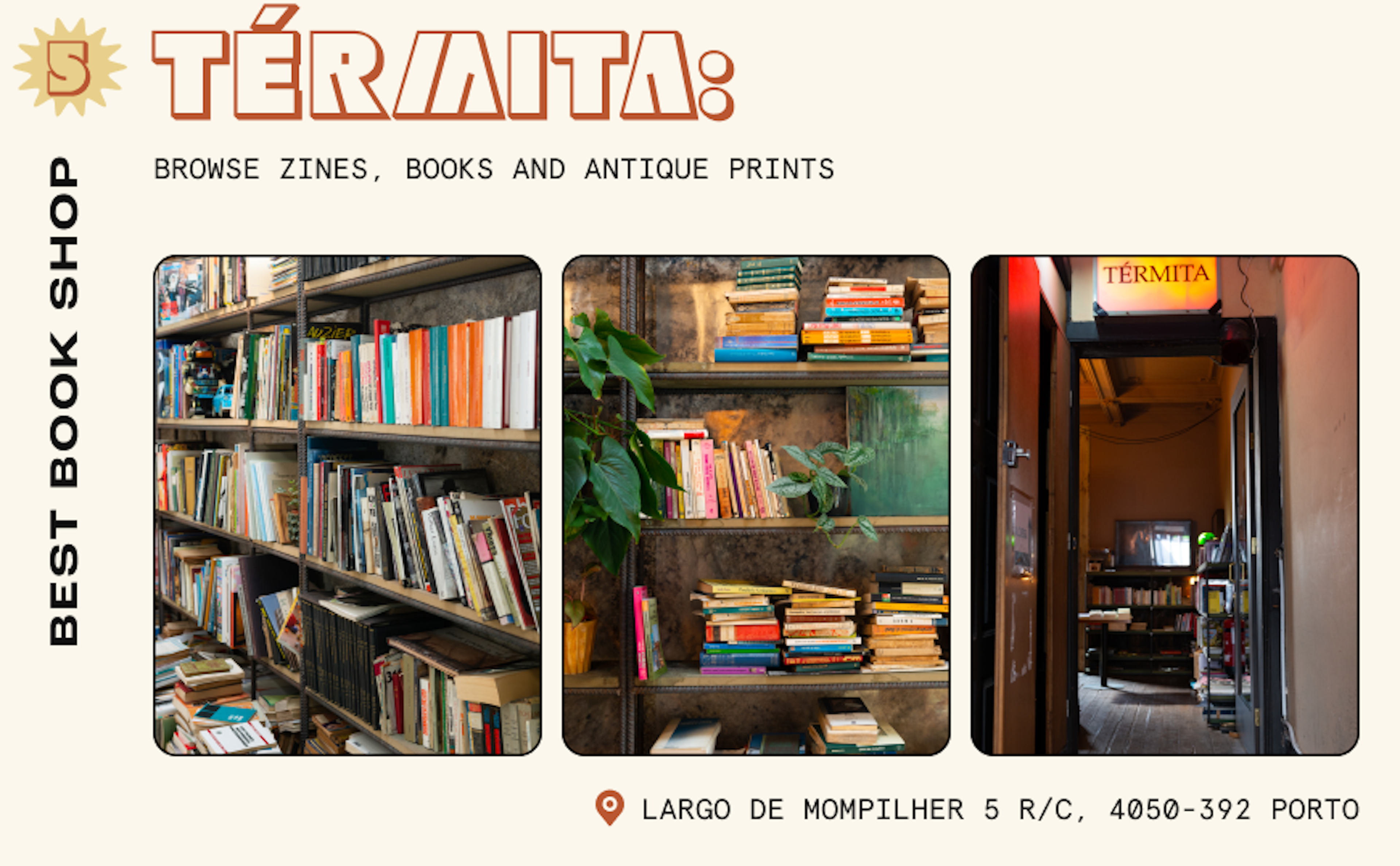 Termita Portuguese bookstore