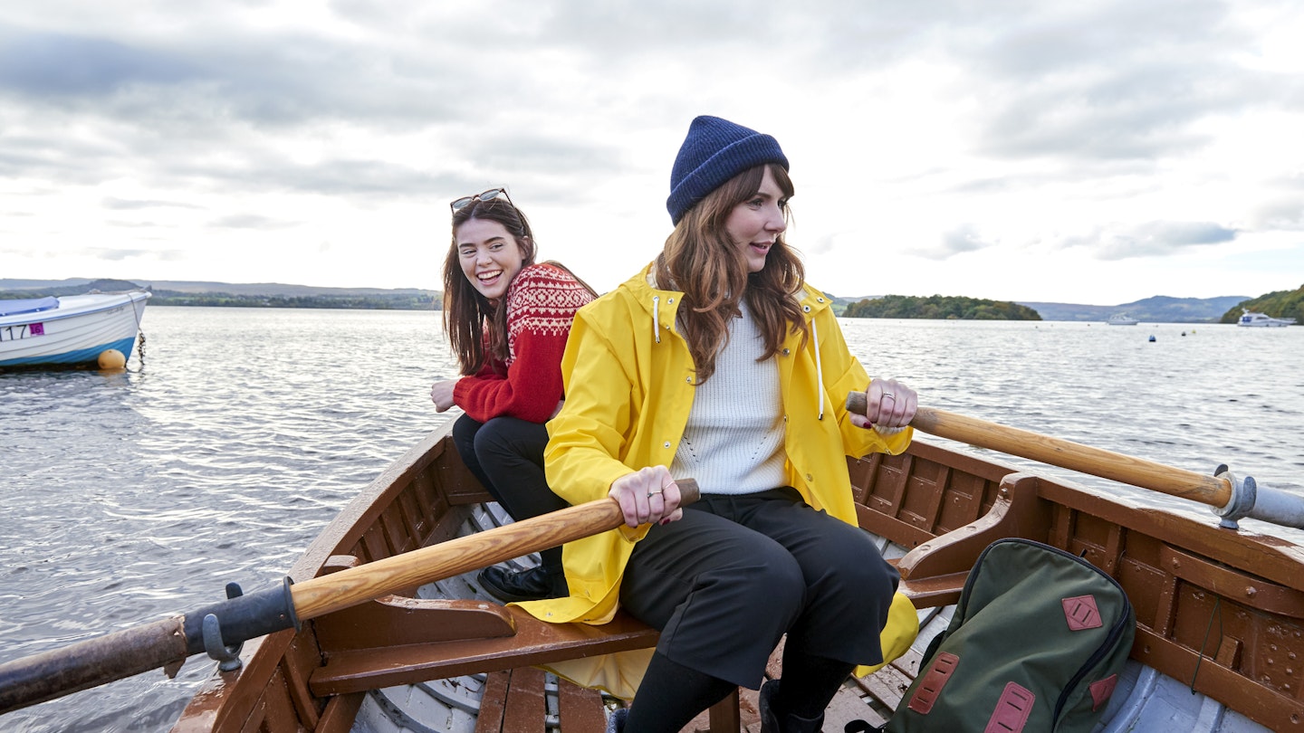 690697589
fun, carefree, adventure, friendship, escape
Two women friends in a row boat on a loch in Scotland