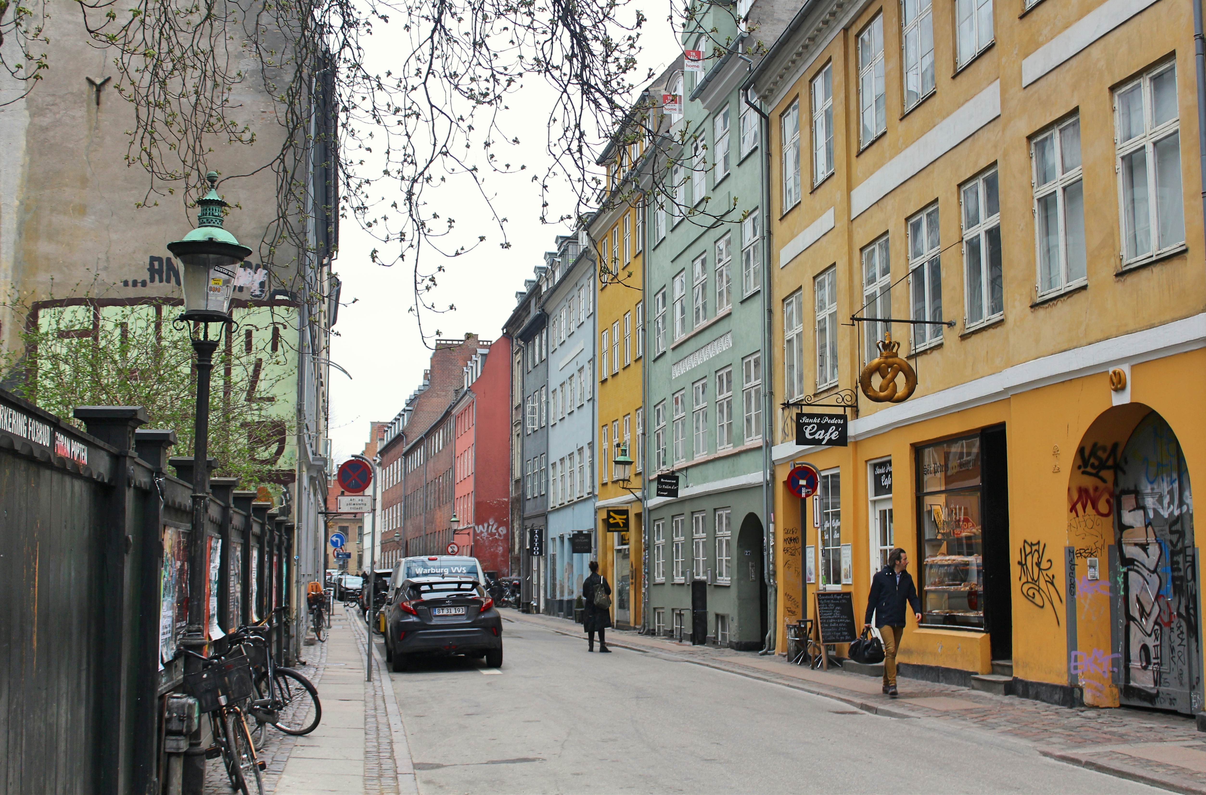 Sankt Peders Stræde in the Latin Quarter.