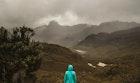 Stunning, stormy landscape in the Ecuadorian andes