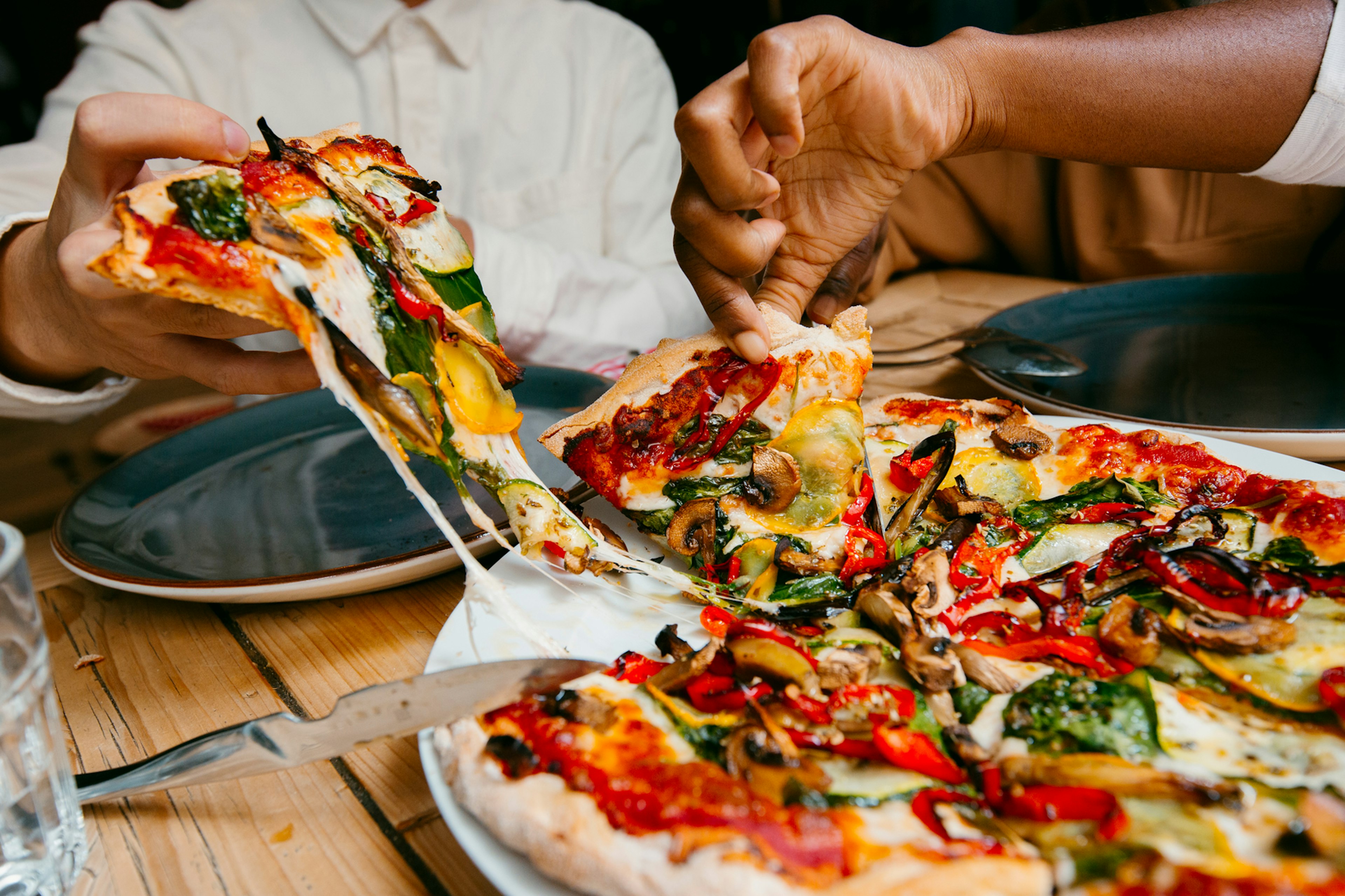 When it rains, you score all the pizza